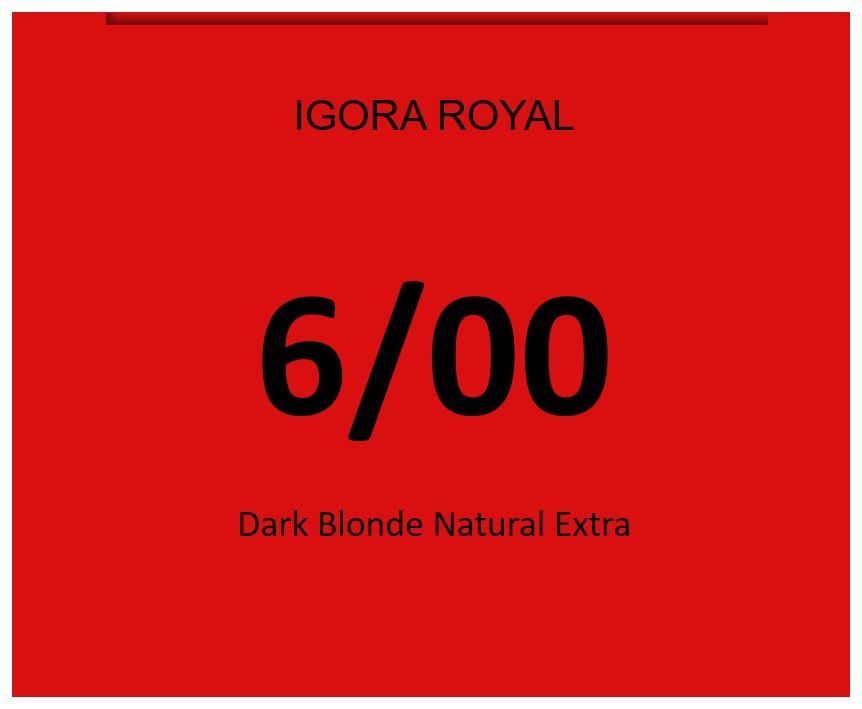 Igora Royal 60ml 6/00