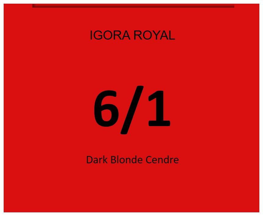 Igora Royal 60ml 6/1