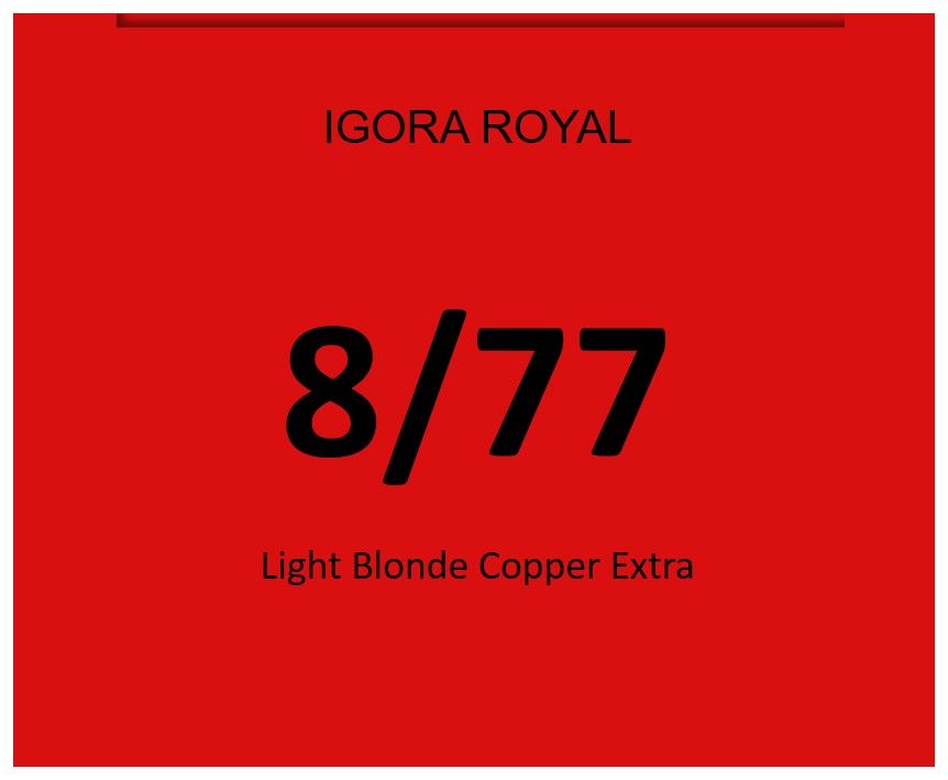 Igora Royal 60ml 8/77