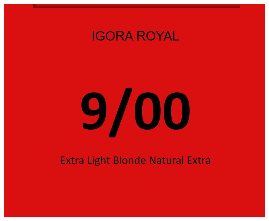 Igora Royal 60ml 9/00