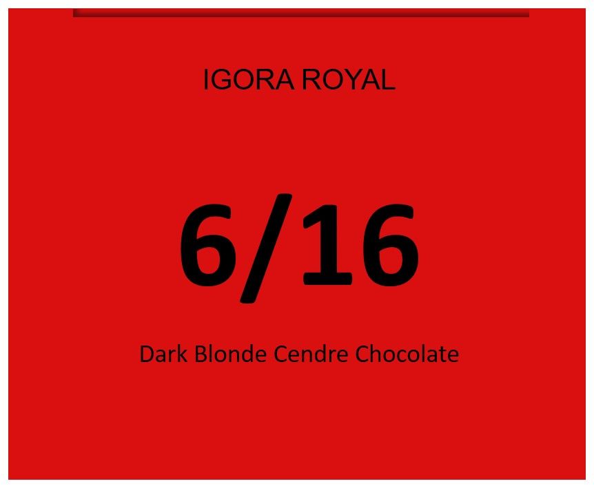 Igora Royal Earthy Clay  60ml 6/16