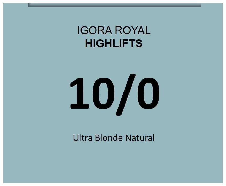 Igora Royal Highlifts  60ml 10/0