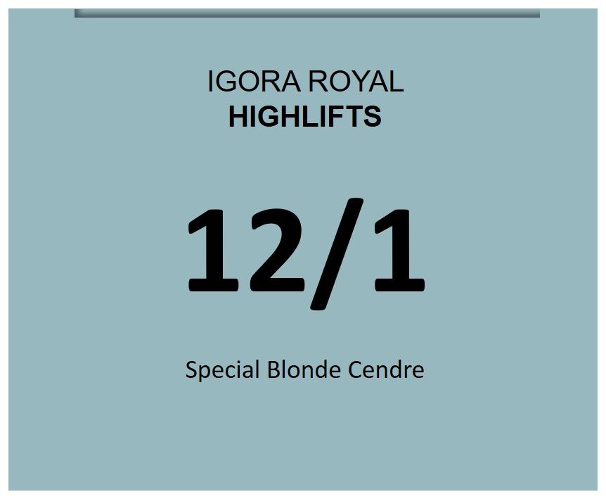 Igora Royal Highlifts  60ml 12/1