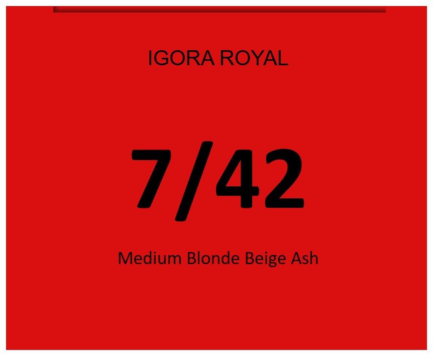 Igora Royal 60ml 7/42