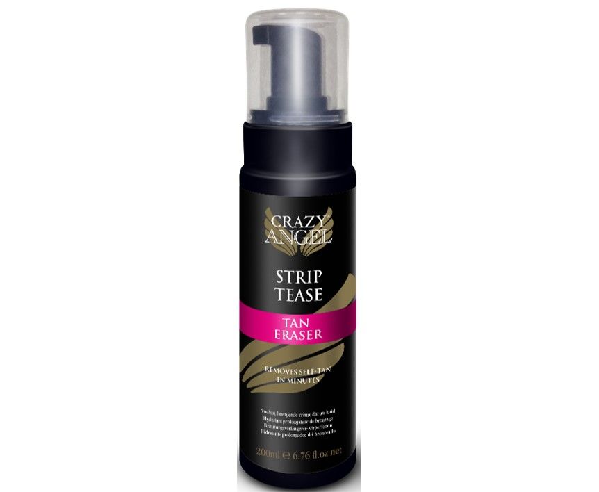 Crazy Angel Strip Tease Tan Eraser 200ml