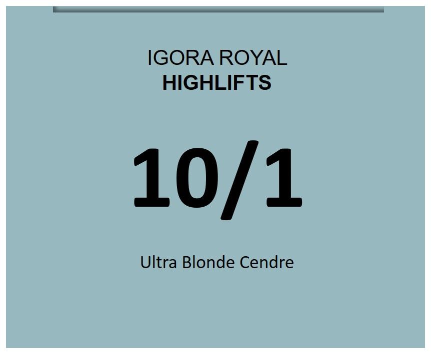Igora Royal Highlifts  60ml 10/1