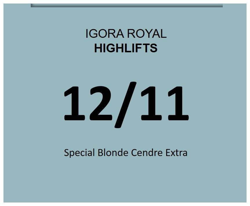 Igora Royal Highlifts  60ml 12/11