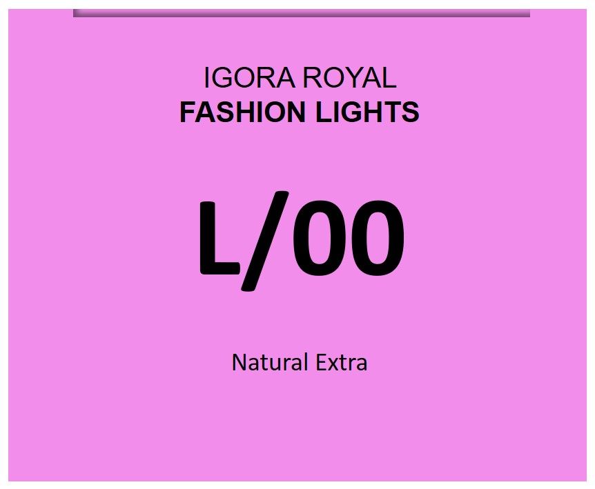 Igora Royal Fashion Lights  60ml L/00