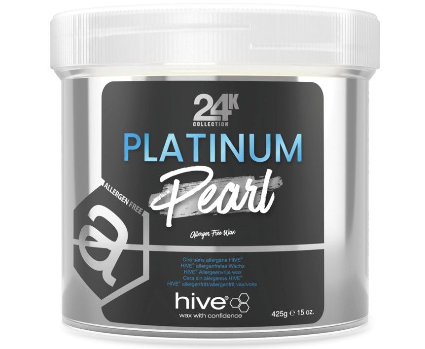 Hive 24K Platinum Pearl Wax 425g