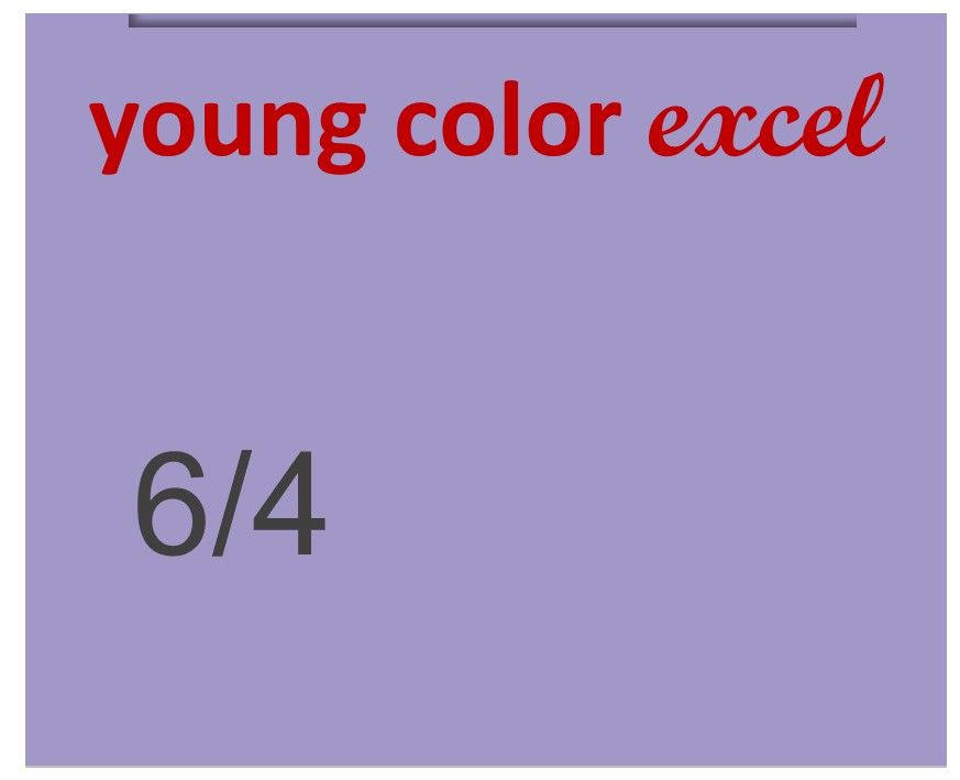 Young Color Excel 70ml 6/4