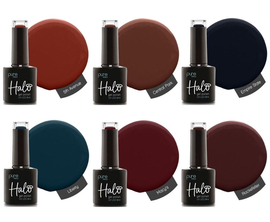 *Halo Gel Winter In New York Collection 6 Pack