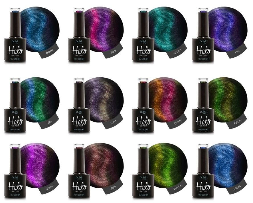 *Halo Gel Book Of Shadows Collection 12 Pack