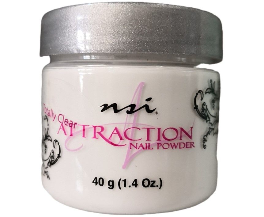 NSI Attraction Acrylic Powder Totally Clear 40g
