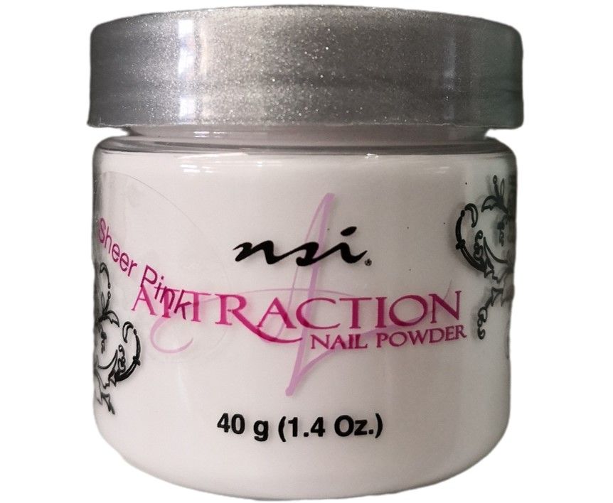 NSI Attraction Acrylic Powder Sheer Pink 40g