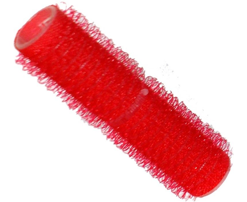 Hairtools Cling Rollers 13mm Small Red 12 Pack