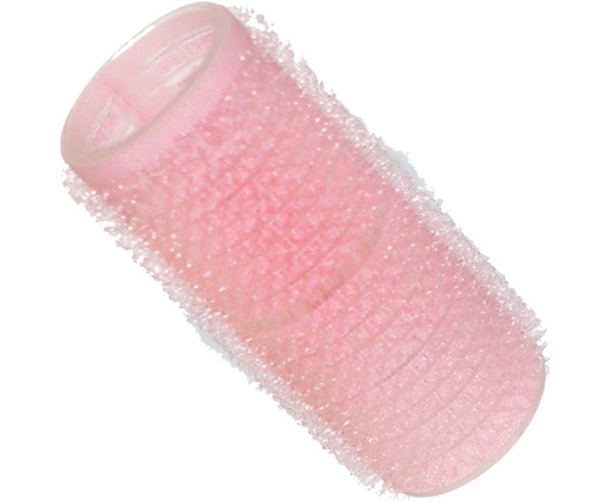 Hairtools Cling Rollers 25mm Small Pink 12 Pack
