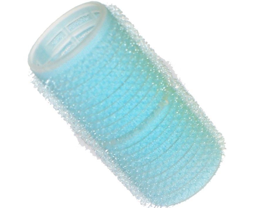 Hairtools Cling Rollers 28mm Light Blue 12 Pack