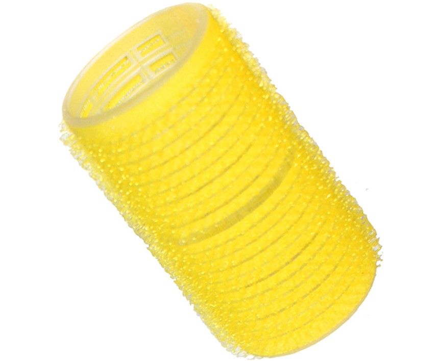 Hairtools Cling Rollers 32mm Yellow 12 Pack