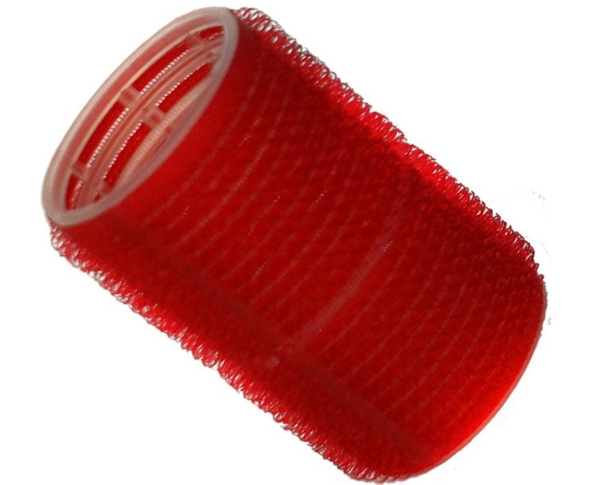 Hairtools Cling Rollers 36mm Large Red 12 Pack