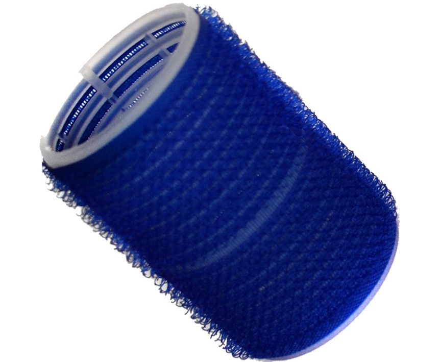 Hairtools Cling Rollers 40mm Large Blue 12 Pack
