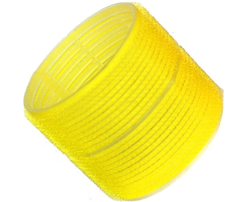Hairtools Cling Rollers 66mm Jumbo Yellow 12 Pack