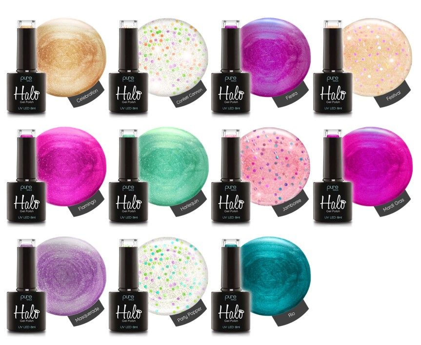 *Halo Gel Carnival Collection 11 Pack