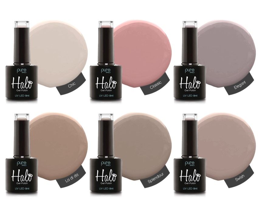 *Halo Gel Uptown Girl Collection 6 Pack