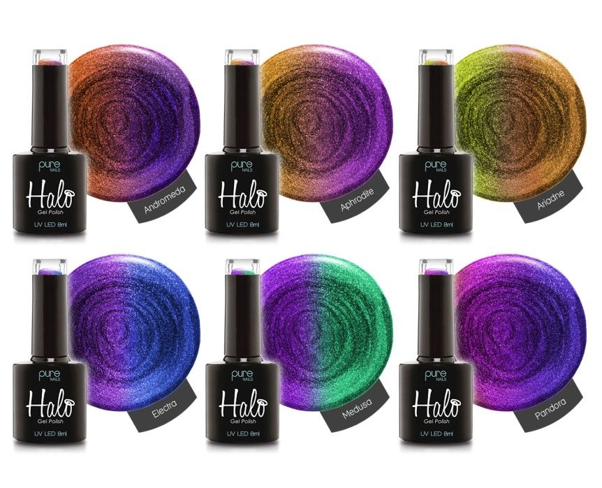 *Halo Gel Northern Lights Collection 6 Pack