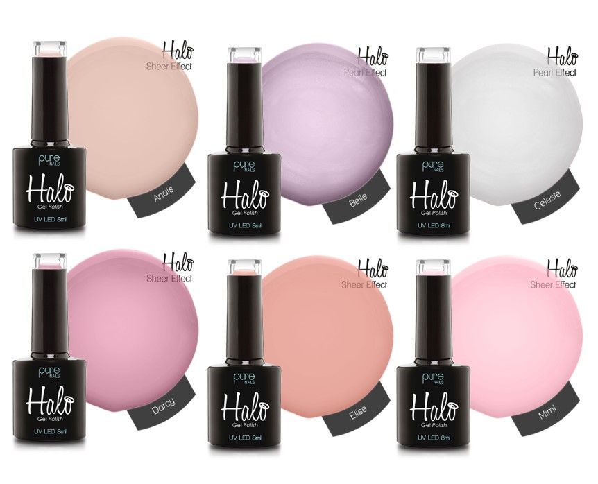 *Halo Gel La Parisienne Collection 6 Pack