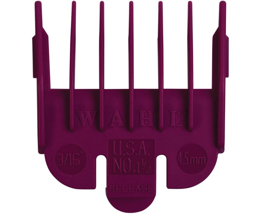 Wahl Clipper Comb Plastic #1.5 Plum