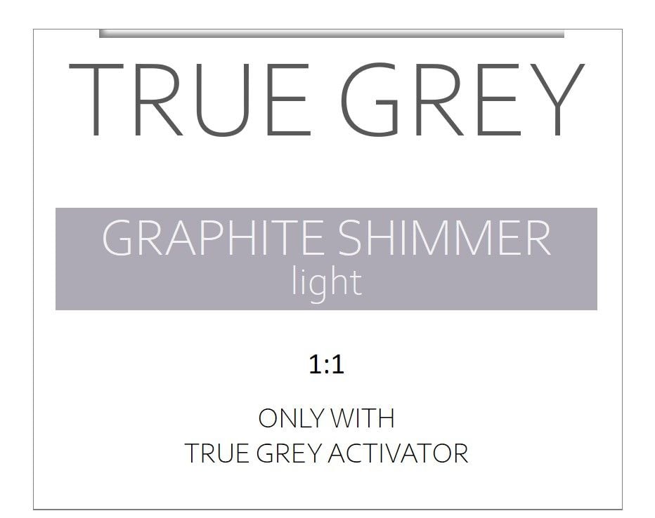True Grey Toner 60ml Graphite Shimmer Light 