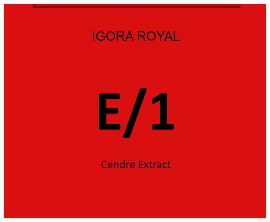 Igora Royal 60ml E/1