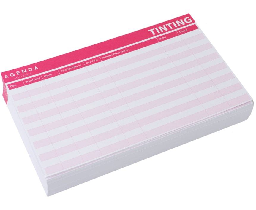 Agenda Record Cards General 100 Pack