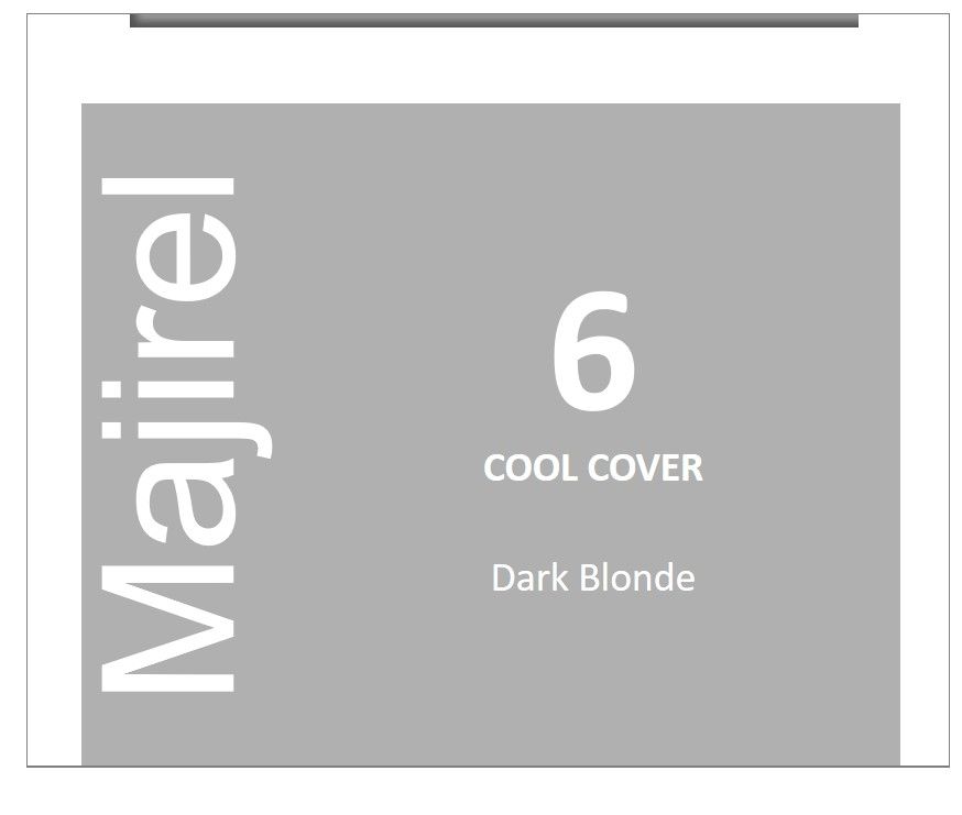 Majirel Cool Cover 50ml 6