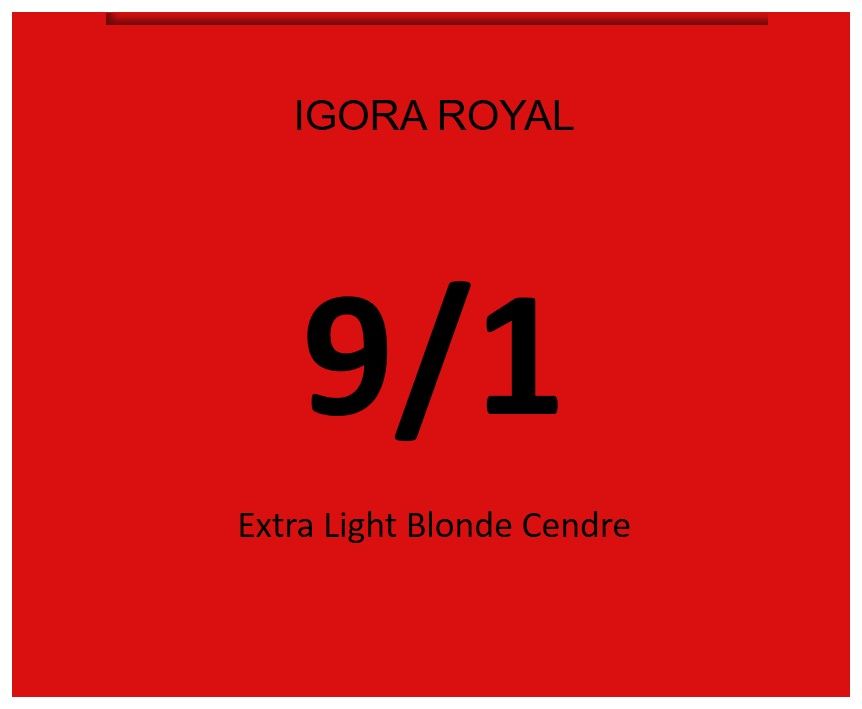 Igora Royal 60ml 9/1