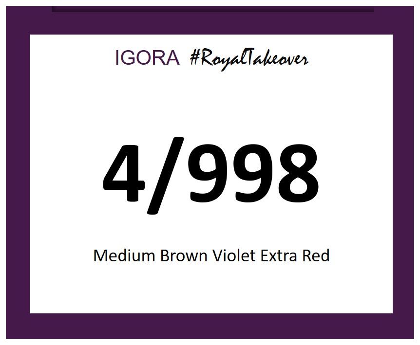 Igora Royal Takeover Lucid Nocturnes  60ml 4/998