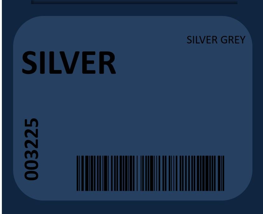 Colorissimo 100ml Silver Grey