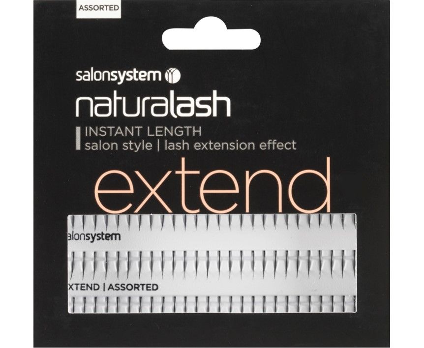 Individual Lashes Extend Black Short, Medium and Long Assorted Pack