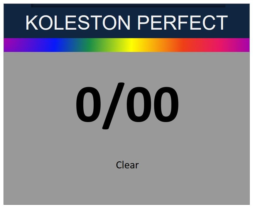 Koleston Perfect Me+ 60ml 0/00