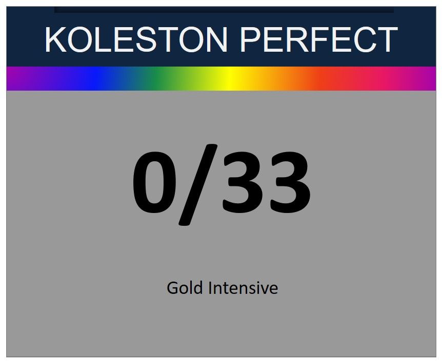 Koleston Perfect Me+ 60ml 0/33