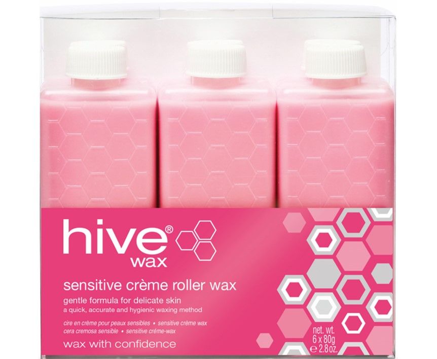 Hive Roller Wax Cartridges Sensitive 80g 6 Pack