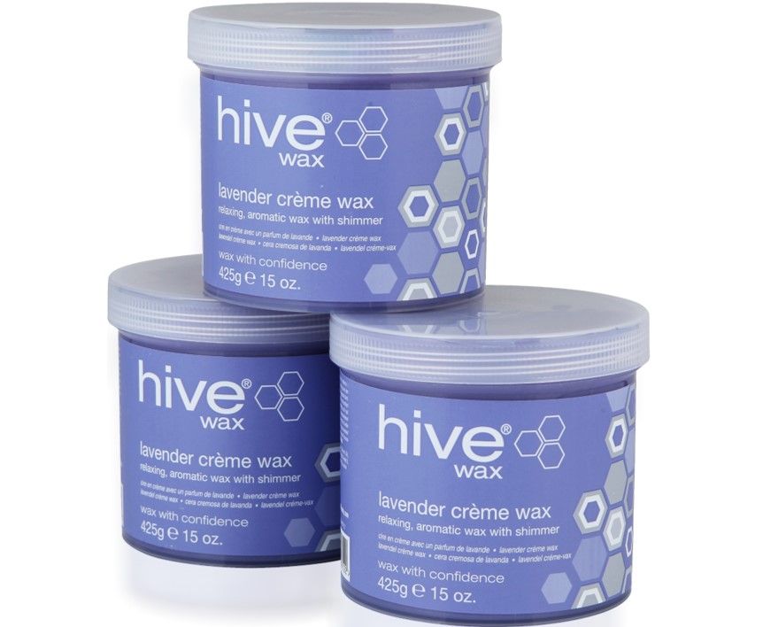 Hive Cream Wax Lavender 2+1 Free Pack 