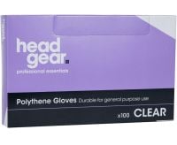 HeadGear Disposable Poly Gloves 100 Pack