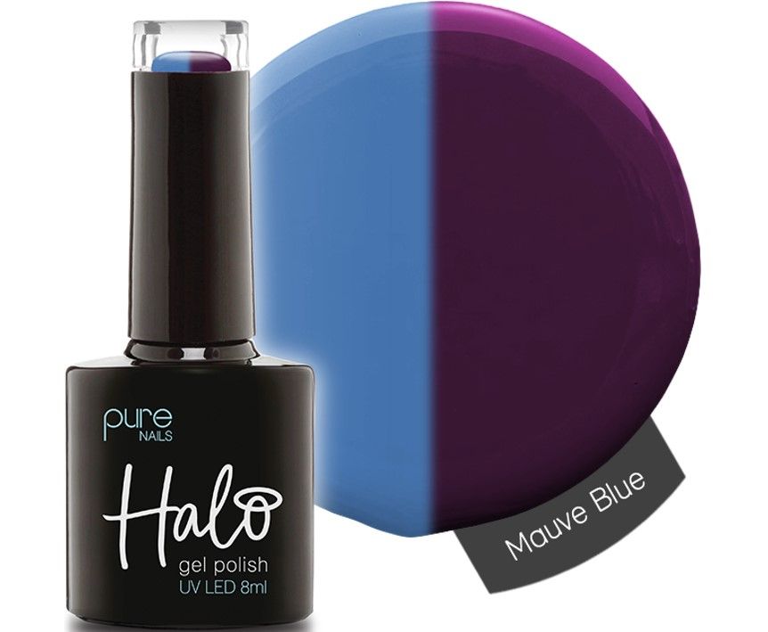 Halo Gel *Heat Re-active* Mauve/Blue 8ml