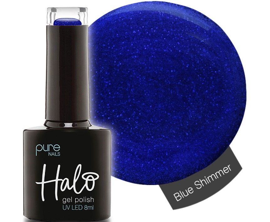 Halo Gel Blue Shimmer 8ml
