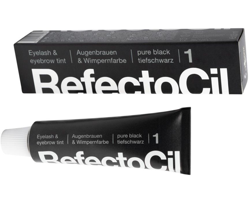 Refectocil Eyelash & Eyebrow Tint No.1 Pure Black 15ml