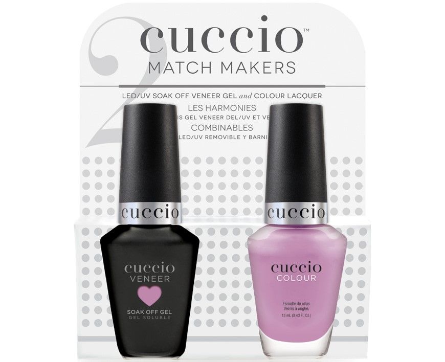 Cuccio Matchmaker Duo Pack Lavender Sorbet