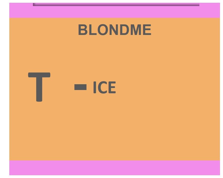 Blond Me Blonde Toning Ice 60ml