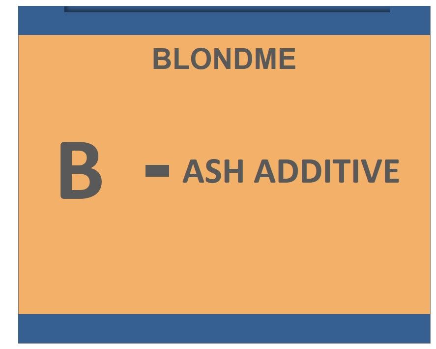 Blond Me Bleach & Tone Ash Additive 60ml