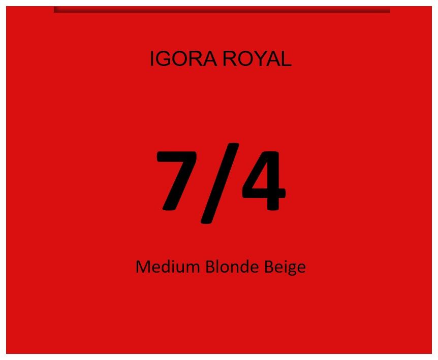 Igora Royal 60ml 7/4